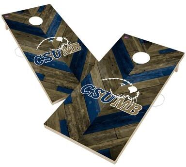 Skip's Garage Cal State Monterey Bay Otters Cornhole Board Set