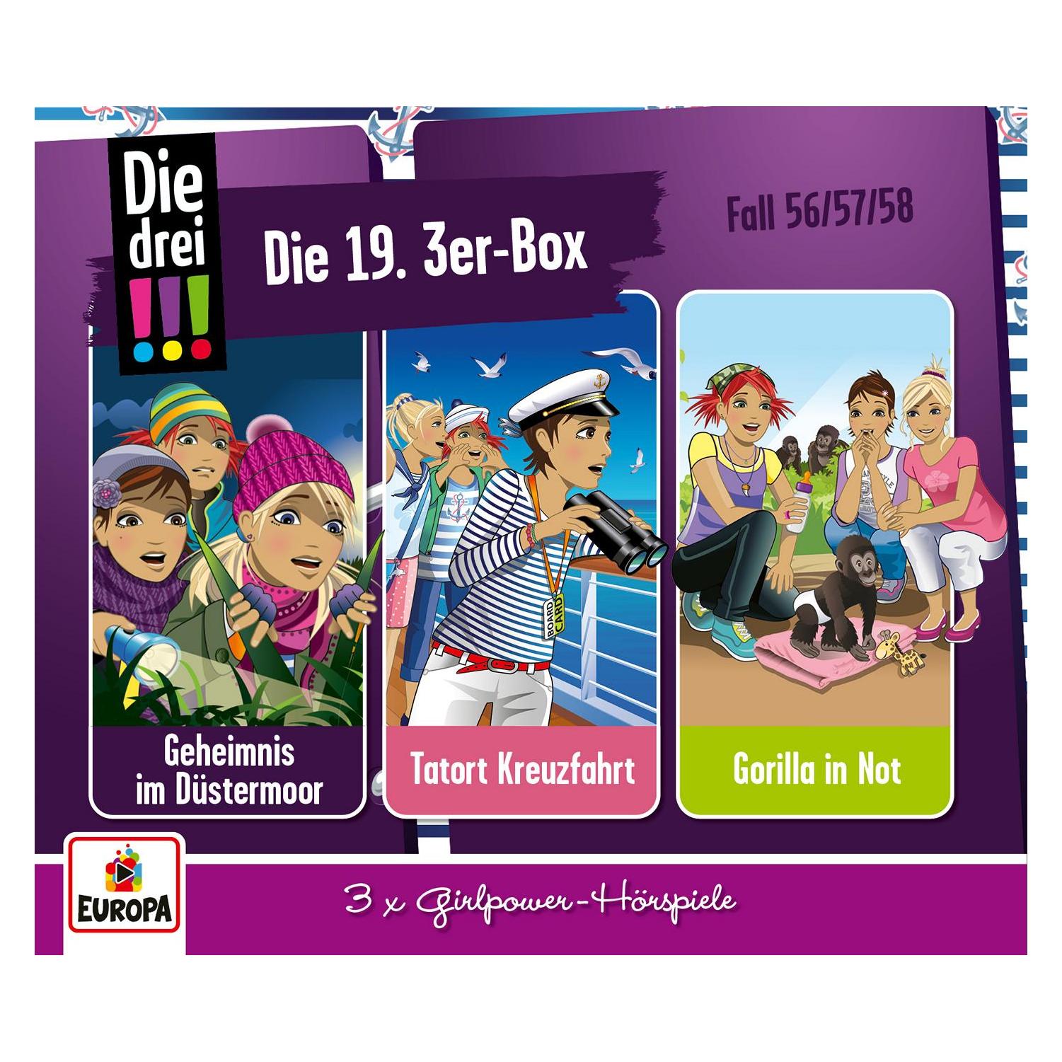 Europa Die drei DREI AUSRUFEZEICHEN - 19 Box (F56-58) (Deutsch) (39819192)