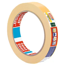 tesa Professional 4344 Präzisionskrepp, 19mmx50mm, 0,09mm, orange