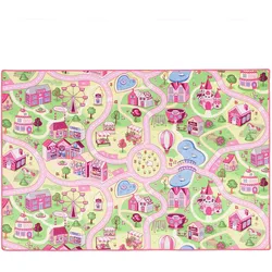 Snapstyle, Spielteppich + Spielmatte, Kinder Spiel Teppich Girls Village (250 x 200 cm)
