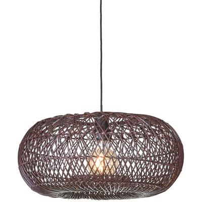 GOOD & MOJO Hängeleuchte "ARIZONA", rot (burgund), 1, Ø 50cm H: 225cm, Leuchten, Hängeleuchte