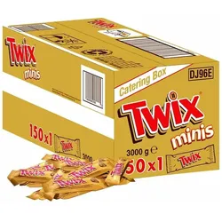 Twix 150er-Pack Schokoladenriegel »minis« 20 g