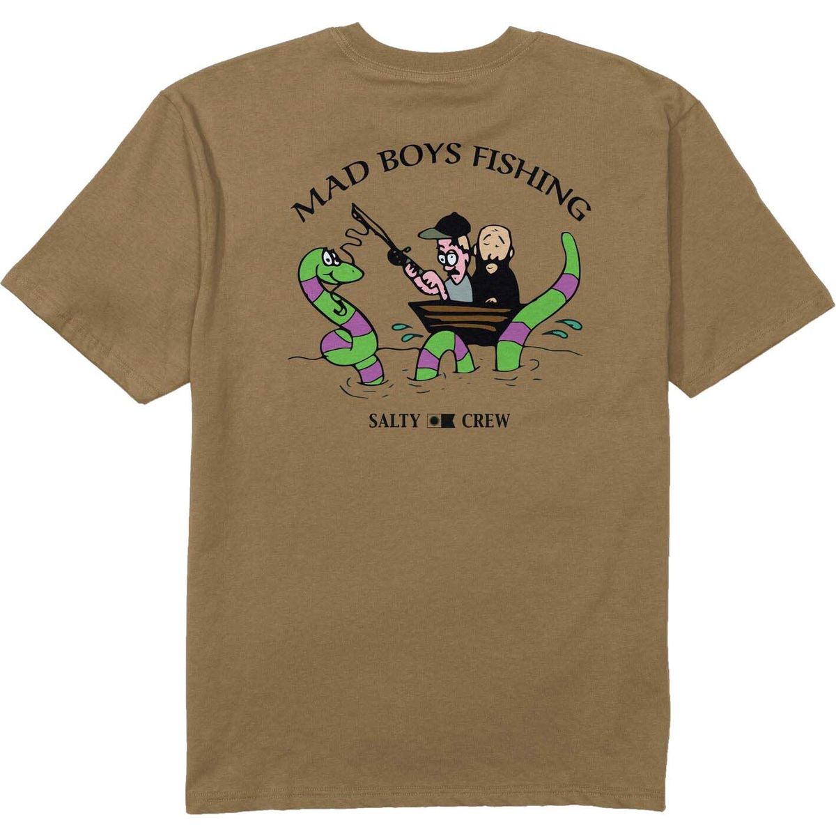 Salty Crew MB Pont Neuf Tee dijon (DIJON) XL 25035274E-DIJON-XL