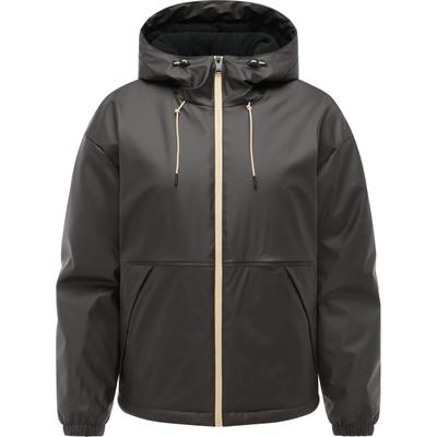 Outdoorjacke RAGWEAR "Cezzy Rainy Warm Y", Damen, Gr. XL (42), braun (schwarz braun), Obermaterial: 100% Polyester. Innenfutter: 100% Polyester. Wattierung: 100% Polyester. Beschichtung: 100% Polyurethan, gerade hüftbedeckend, Ärmel ohne...
