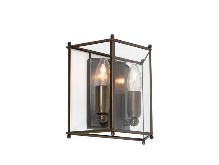 Konsthantverk Glimminge Wandleuchte Glas/Oxid