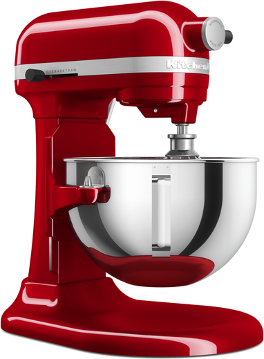 KitchenAid Heavy Duty 5KSM55SXX-EER Rot  Spiralkneter