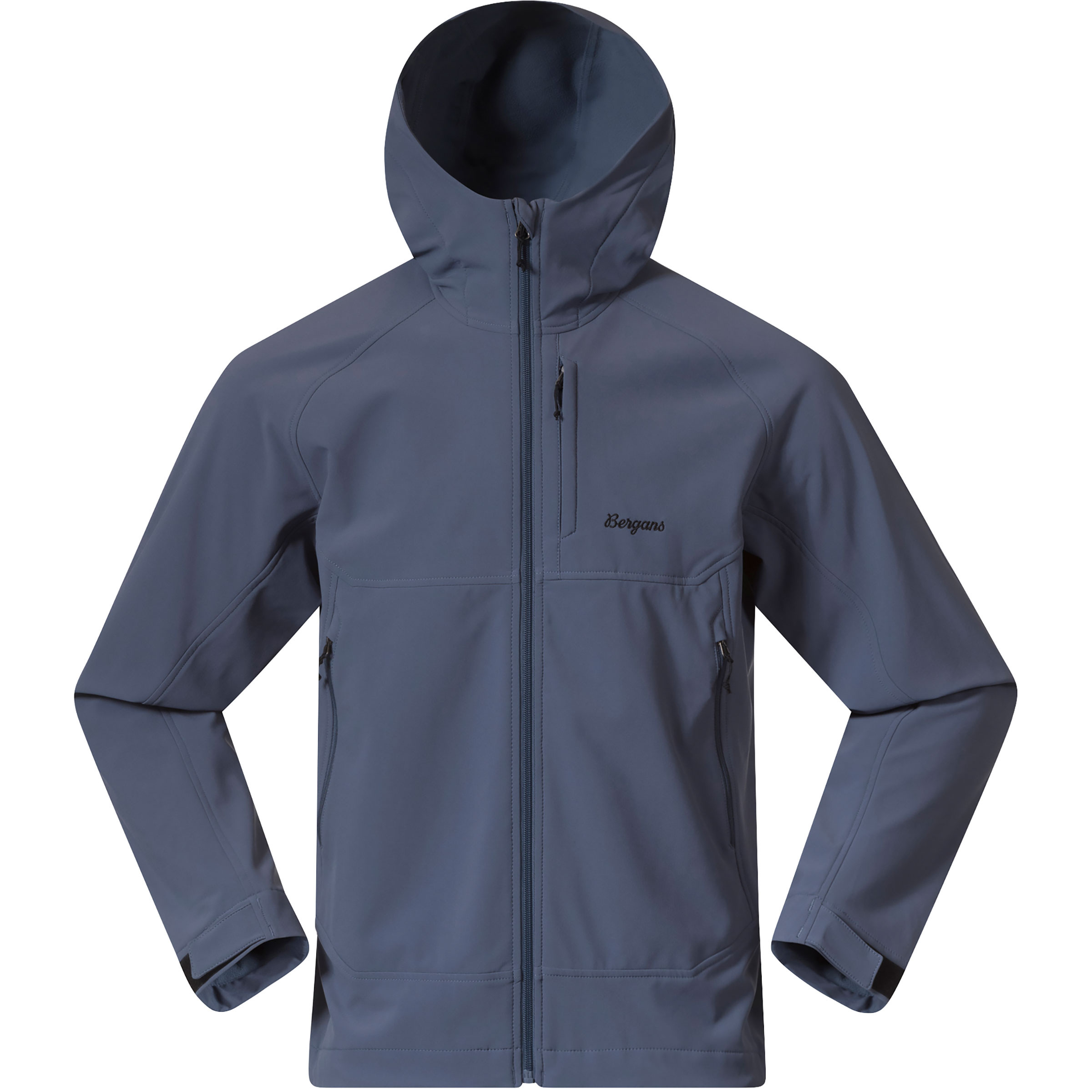 Bergans Vaagaa Softshell Herren Softshelljacke blau Größe L Trekking Wasserabweisend Wasserabweisend