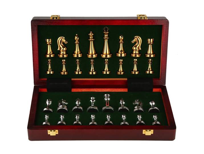 Jeu explorez ecs médiéval avec échiquier en bois, pièces explorez ecs internationales en métal, jeu familial, accessoires de jouets, décoration de la maison