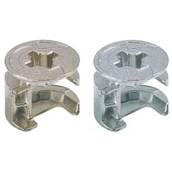 Hettich, Holzverbinder, Exzenter-Verbindungsbeschlag Rastex 15, für 16 mm Fachböden (Verbindungsbeschlag)