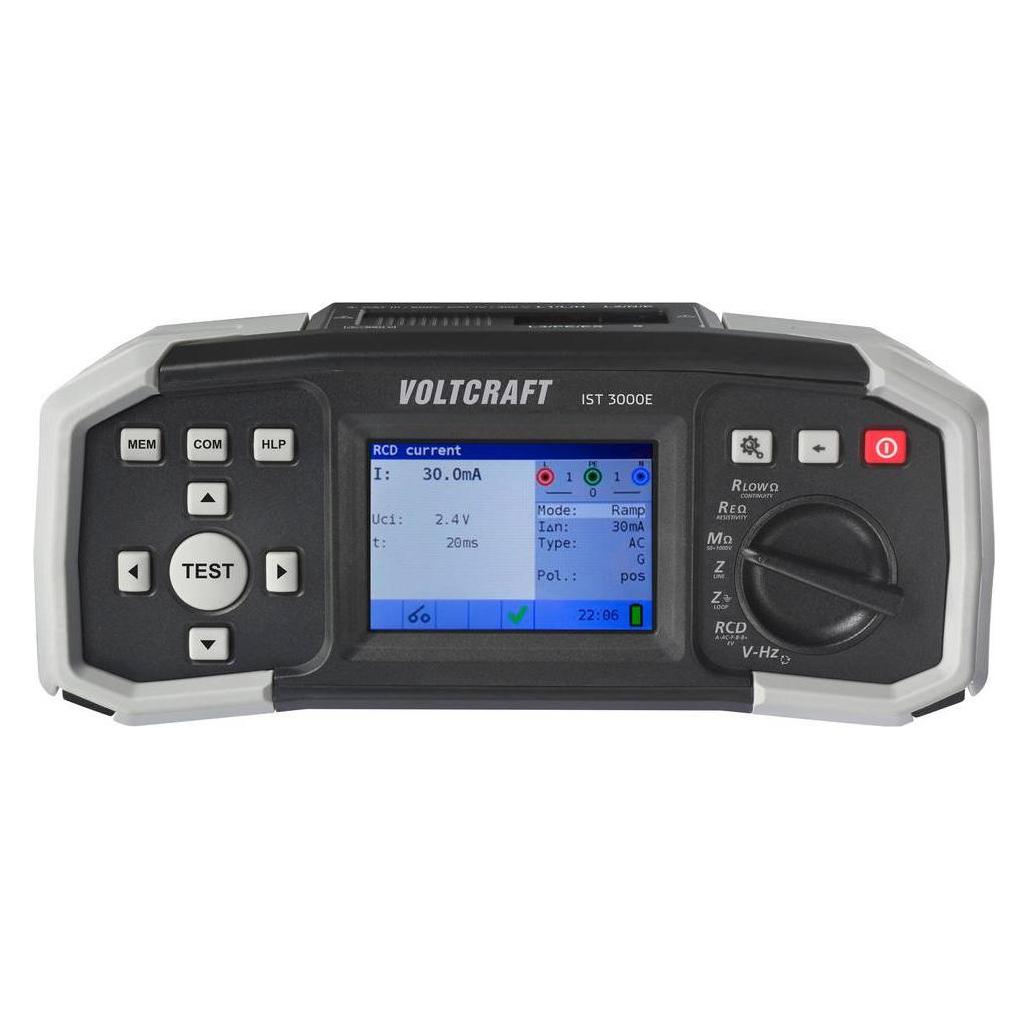 Voltcraft IST 3000E VDE-Pruefgerät VDE-Norm 0100 (VC-14986095) (CAT III 600V, Hand-Multimeter) (VC-14986095)