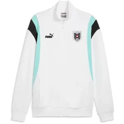 PUMA ÖFB Österreich FtblArchive Sweatjacke Herren 03 - PUMA white/PUMA black XXL