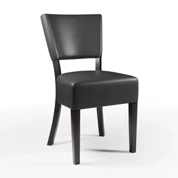BIG Möbel GmbH Gastrostuhl Lagos - Schwarz  Bistrostuhl