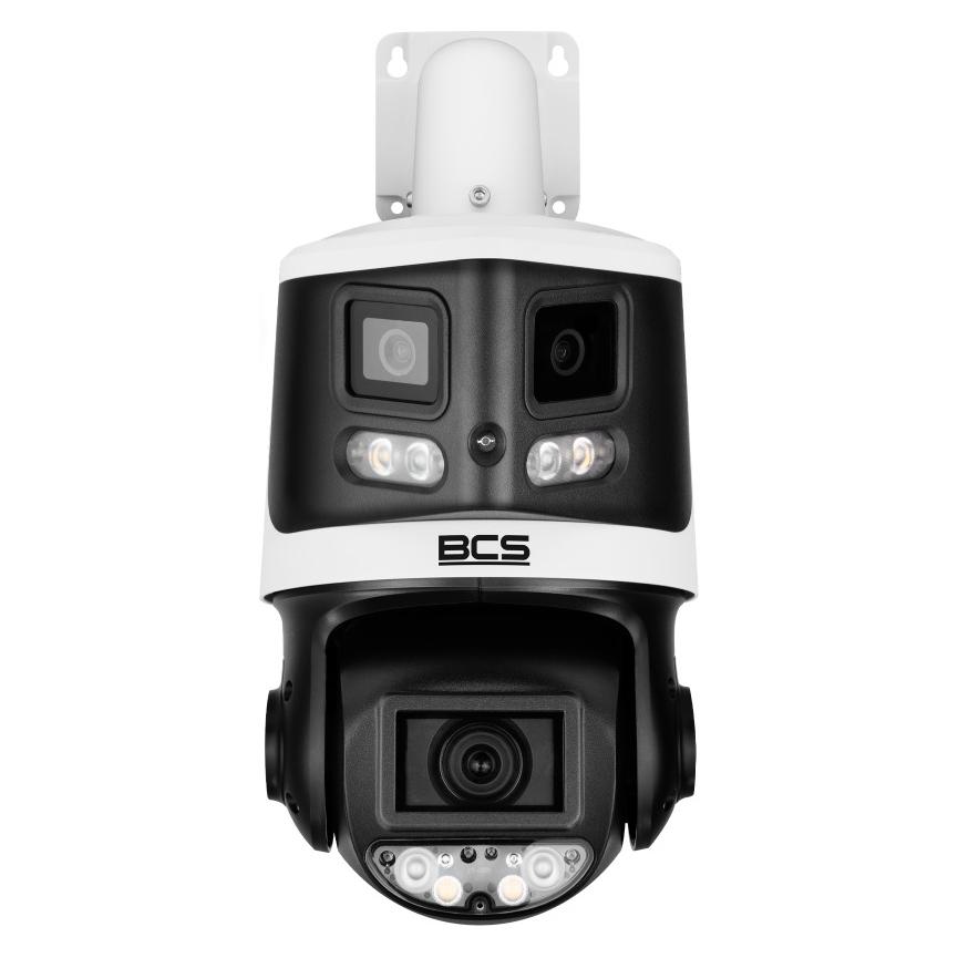 BCS Kamera IP Kamera IP obrotowa 4Mpx + kamera panoramiczna 8Mpx LINE (2560 x 1440 Pixels) (BCS-L-PSIP24810SCR7L3-Ai2)