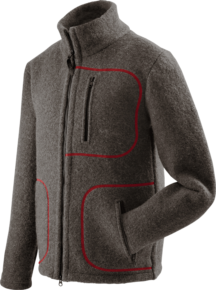 Mufflon W300 Mu-Joko granit-Nähte rot L