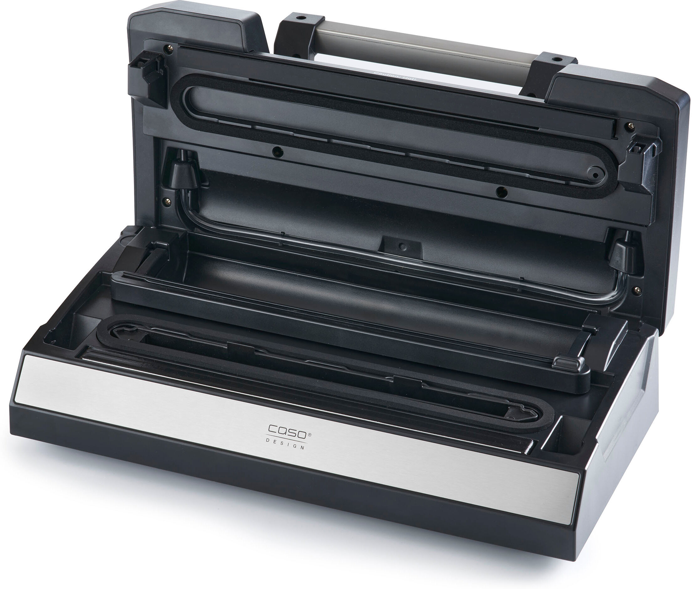 CASO Vakuumierer "1528 CASO VRH 790 advanced Pro", schwarz (edelstahl, schwarz), B:40cm H:12cm T:19,5cm, Vakuumierer, Vakuumierer