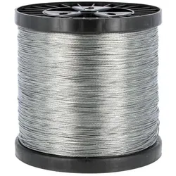Corral, Gartenzaun, Stranded wire galvanized, 1000 m
