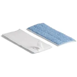 Wischmop TTS Microfasermop Microblue Klettmop 25 cm mit hoher Wasseraufnahme, lange Lebensdauer des Produktes