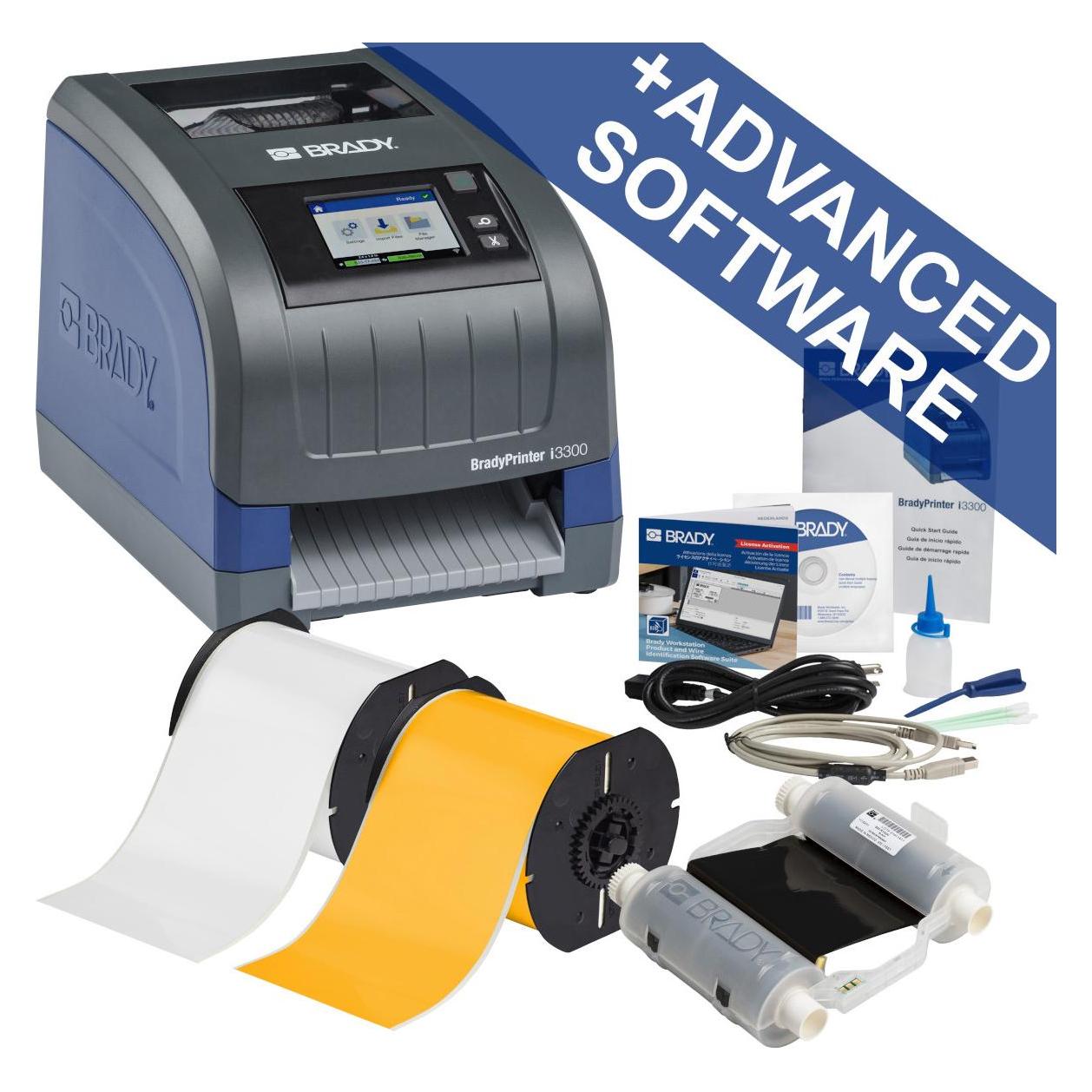 Brady I3300-SP-BWS-SFID-EU, i3300 Starter-Paket für die Sicherheitskennzeichnung mit Worksta (I3300-SP-EU-BWS)