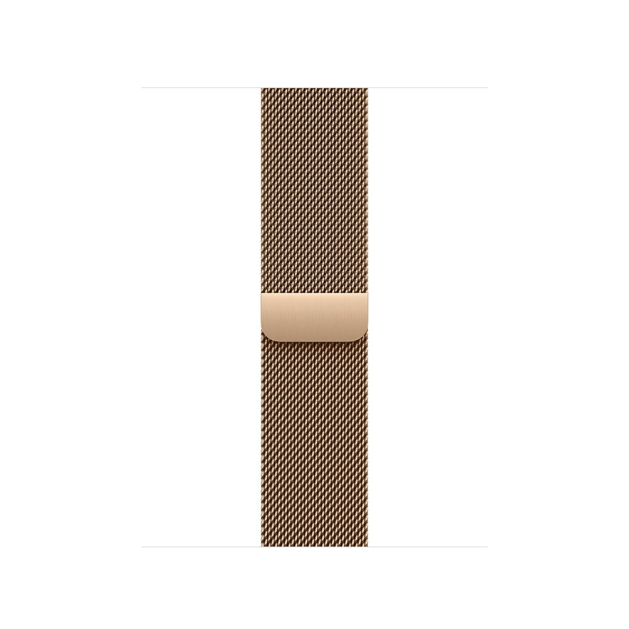 Apple Watch Milanese Armband für Watch 42mm Gold (One Size)