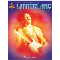 Jimi Hendrix - Winterland (Highlights), Fachbücher von Jimi Hendrix, Hal Leonard Publishing Corporation