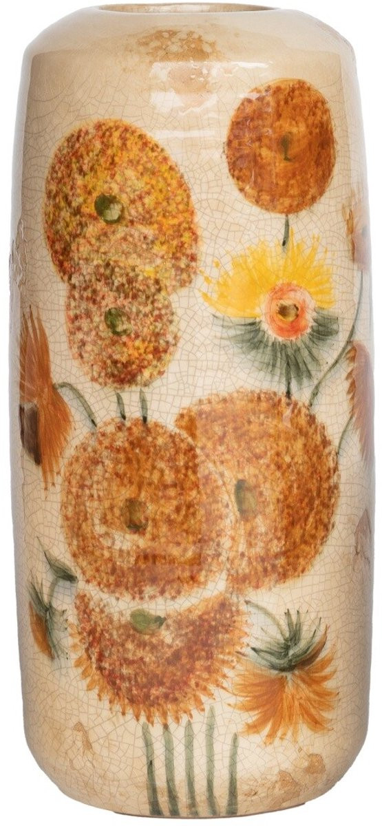 Handgeschilderde aardewerk vaas Vincent S Summer