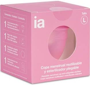 INTERAPOTHEK Copa Menstrual Reutilizable Tl 1ud