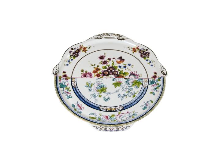 Seletti - Plat Hybrid - Multicolore - Porcelaine Bone China - Designer Studio CTRLZAK