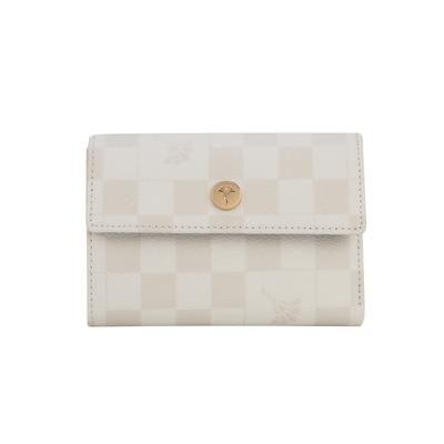Geldbörse JOOP "cortina piazza cosma purse mh10f", Damen, braun (birch), Lederimitat, Kleinlederwaren, Geldbörse Portemonnaie Damenbörse