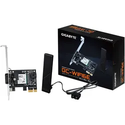 Gigabyte GC-WIFI6E (PCIe), Netzwerkkarte, Schwarz