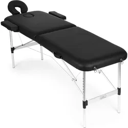 Modernhome, Massageliege + Massagestuhl, Aluminium Massage- und Rehabilitationsliege 2-teilig faltbar im Koffer + Tasche