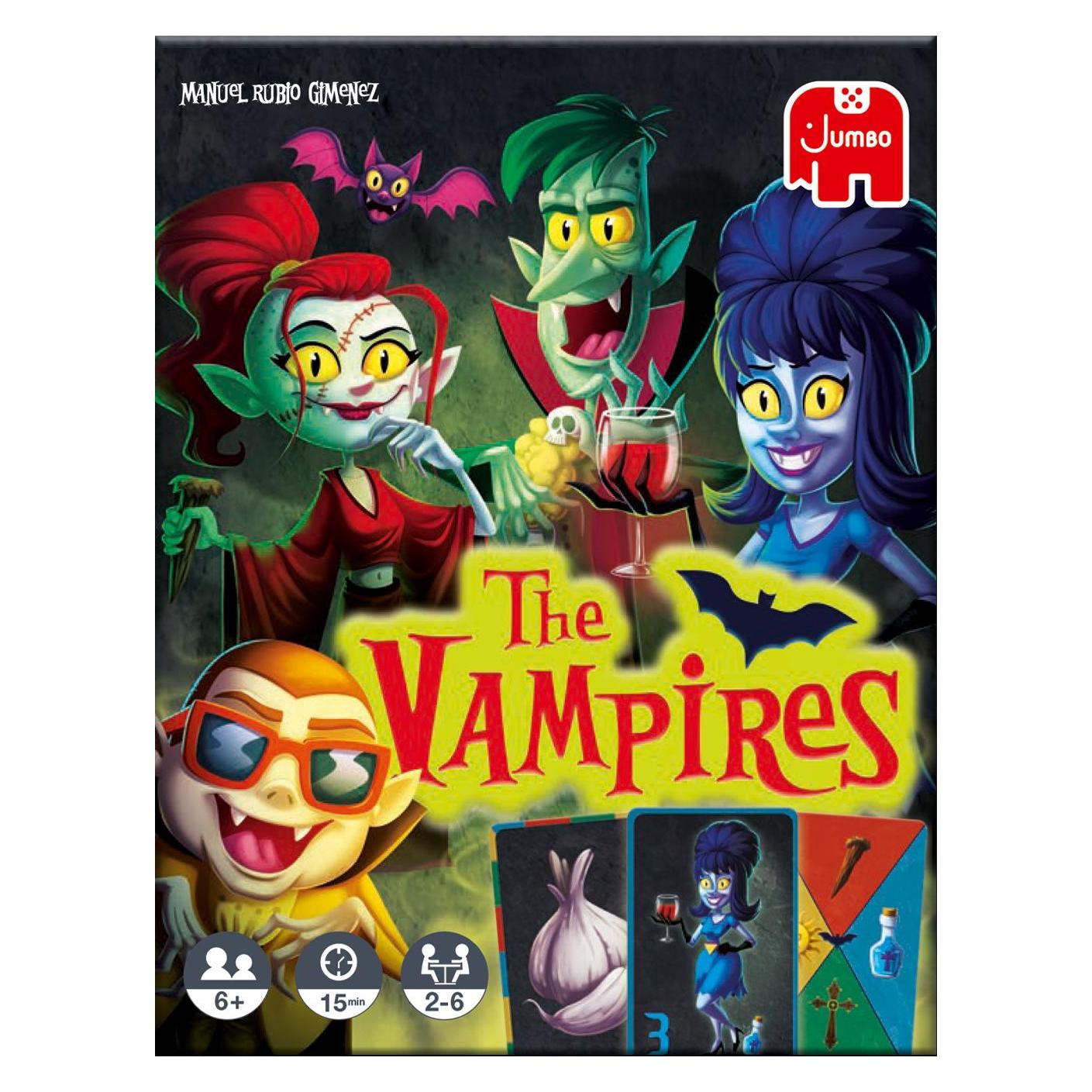 Jumbo The Vampires (Dänisch, Deutsch, Englisch, Französisch, Italienisch, Niederländisch, Portugiesisch, Spanisch, 2 - 6 Spieler) (19822)