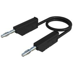 Hirschmann Test & Measurement CO MLN 100/1 Messleitung Lamellenstecker 4 mm Lamellenstecker 4 mm 1.00 m Schwarz 1 St. 934062100