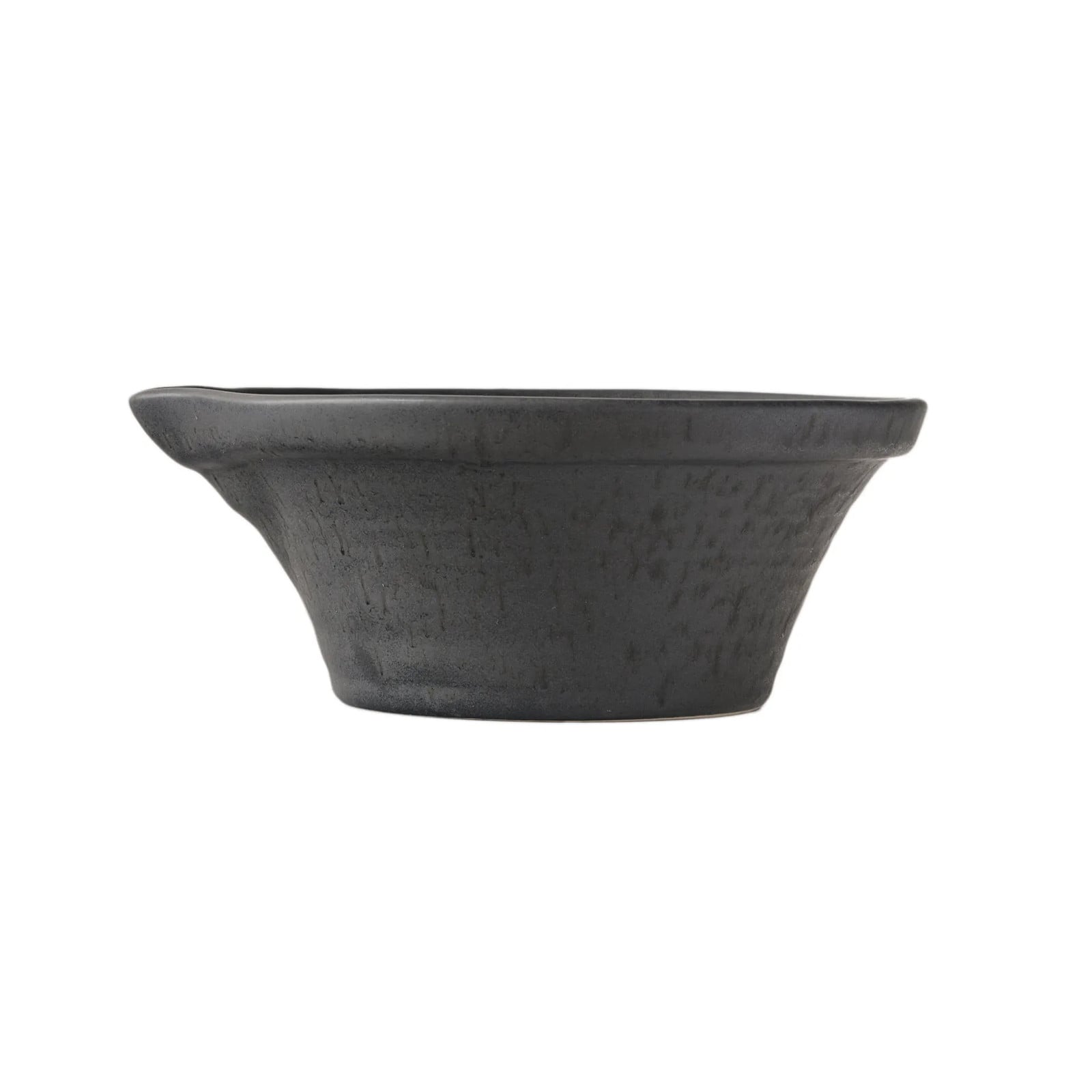 PotteryJo Peep deegkom matt black 20 cm