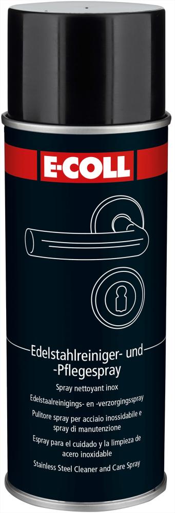 E-COLL Edelstahlreiniger- und -pflegespray Spraydose 400ml