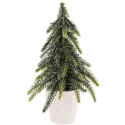 Deko-Tannenbaum, mit Glitzer, 19 cm