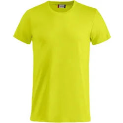 CLIQUE Basic T-Shirt Herren 600 - signalgrün L