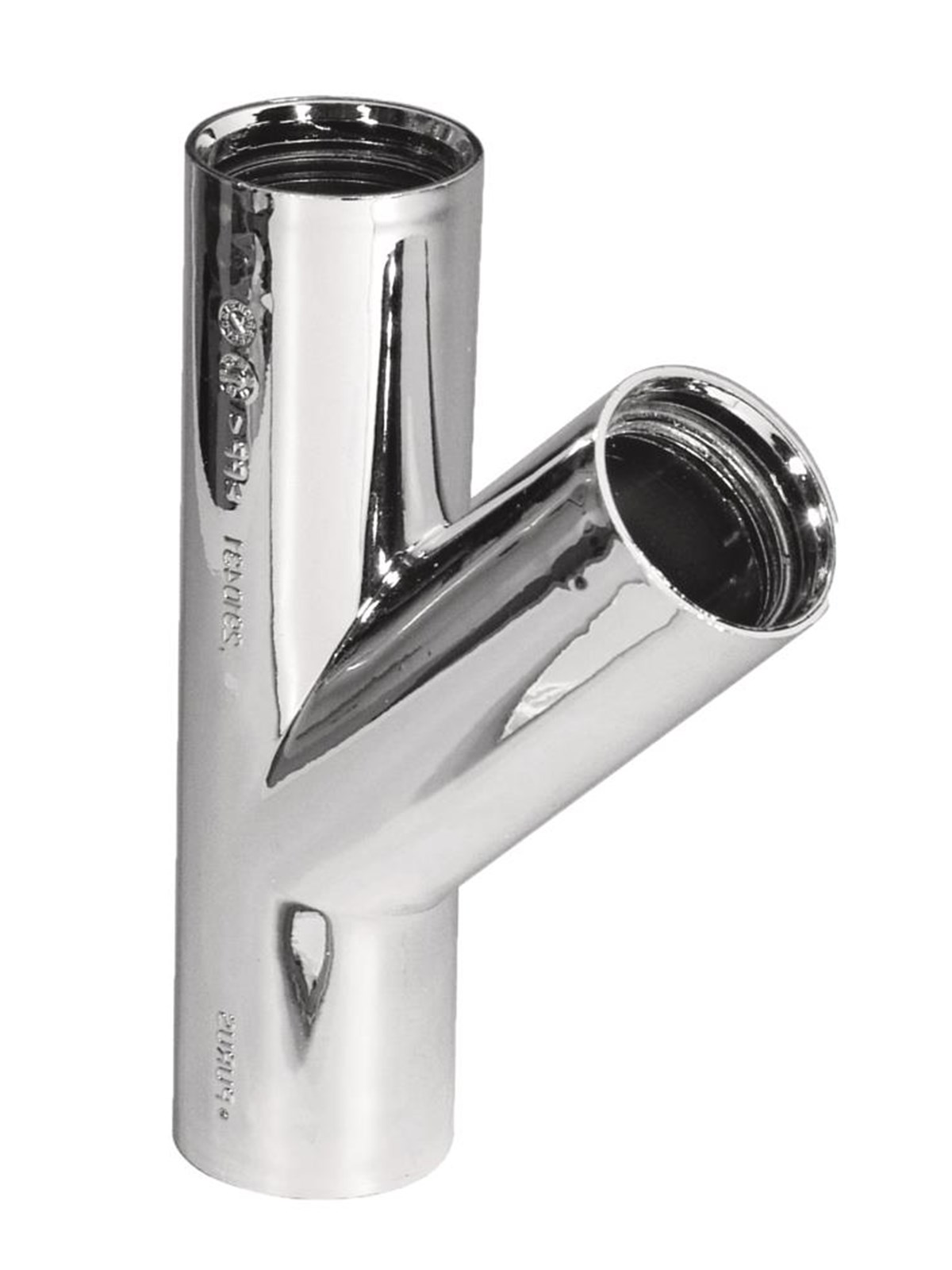 Purus branch pipe 45° 32 mm chrome pp/tpe