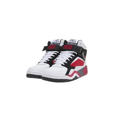 Trainingsschuh EWING "Ewing EWING FOCUS OG", Damen, Gr. 43, rot (weiß, rot, schwarz), Leder, Schuhe