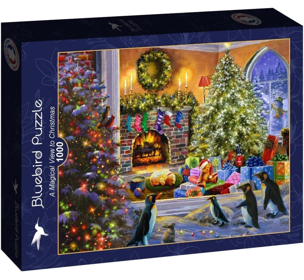 Bluebird Puzzel Kerstbeeld 1000 stukjes