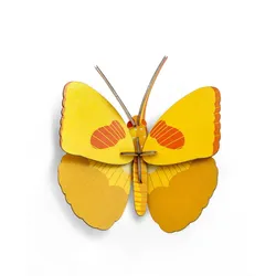 WANDDEKO Zitronen-Schmetterling 16/6 cm