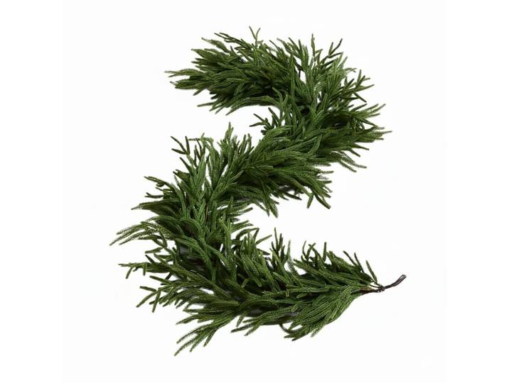 Couronne de Noël verte de 270 cm