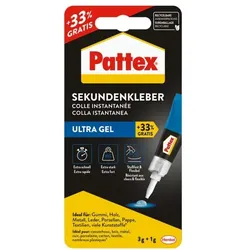 Pattex Sekundenkleber »Ultra Gel« 3 g braun