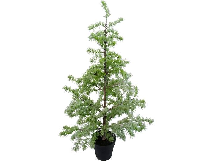 Weihnachtsbaum künstlich Magic Moments grün/weiss Kunststoff/Schaumst. H 120 cm - Weihnachtsbaum künstlich