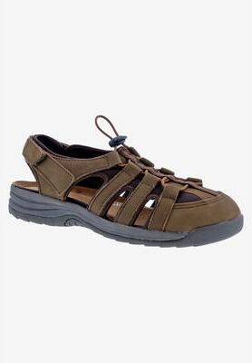 Women's Drew Element Sandals by Drew in Brown Nubuck (Size 6 N)