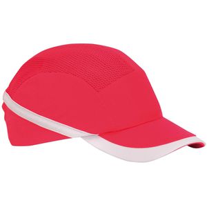 Portwest Anstoßkappe PW69, rot, ABS-Schale, langer Schirm, Einheitsgröße
