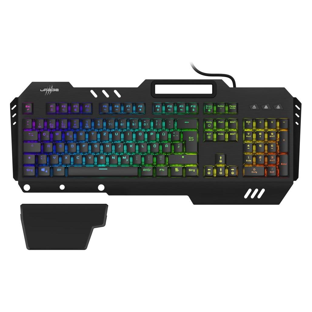 Urage Gaming-Tastatur Exodus 800 Mechanical, Schwarz (DE, Kabelgebunden) (00217824)