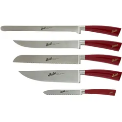 Van Berkel International S.r.l. Berkel - Elegance - Chef Set 5 Messer - Rot