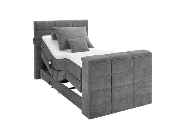 Trendstore Benni Boxspringbett mit Motor, TV-Halterung und Bettk