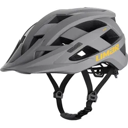 Limar Alben Fahrradhelm für MTB und Trail mit erweiterter Kopfabdeckung, matt grau, Large