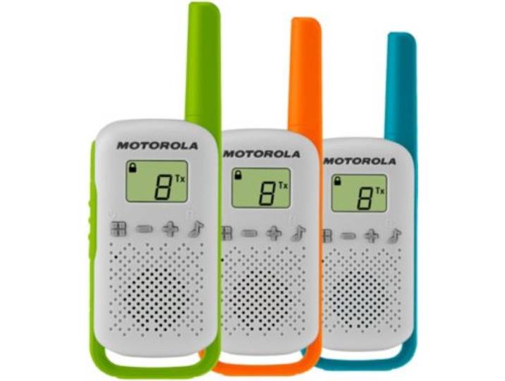 Motorola - Talkie Walkie T42 Triple Pack
